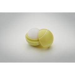 Vue Baume à lèvres balle de tennis - Tennis de couleur jaune| Krokrodeal