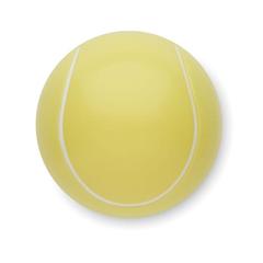 Vue Baume à lèvres balle de tennis - Tennis de couleur jaune| Krokrodeal