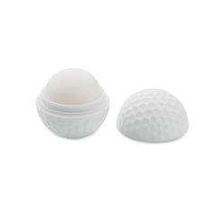 Vue Baume à lèvres balle de golf - Golf de couleur blanc| Krokrodeal