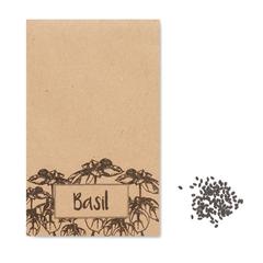 Vue Graines de basilic - Basilop de couleur marron| Krokrodeal