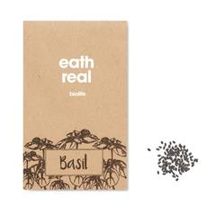 Vue Graines de basilic - Basilop de couleur marron| Krokrodeal