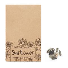 Vue Graines de tournesol - Girasol de couleur marron| Krokrodeal