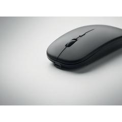 Vue Souris sans fil rechargeable - Curvy c de couleur noir| Krokrodeal