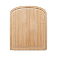 Vue Planche à découper en bambou - Sandwich de couleur marron| Krokrodeal