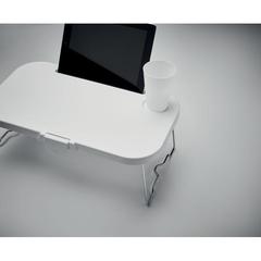 Vue Panier de pique-nique pliable - Cesta de couleur blanc| Krokrodeal