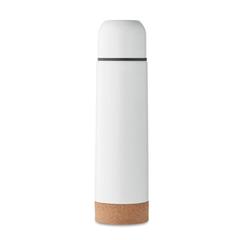 Vue Bouteille double paroi 500ml - Aventur de couleur blanc| Krokrodeal