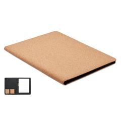 Vue Conférencier A4 en liège - Concork de couleur marron| Krokrodeal