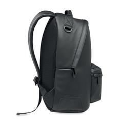 Vue Sac à dos en PU souple - Bai backpack de couleur noir| Krokrodeal