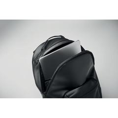 Vue Sac à dos en PU souple - Bai backpack de couleur noir| Krokrodeal