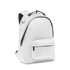 Vue Sac à dos en PU souple - Bai backpack de couleur blanc| Krokrodeal