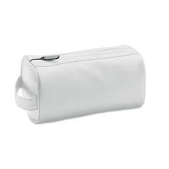 Vue Trousse de toilette en PU - Bai cosmetic de couleur blanc| Krokrodeal