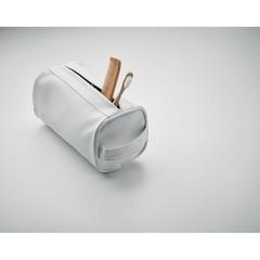 Vue Trousse de toilette en PU - Bai cosmetic de couleur blanc| Krokrodeal