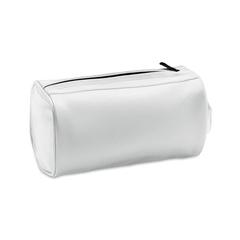 Vue Trousse de toilette en PU - Bai cosmetic de couleur blanc| Krokrodeal