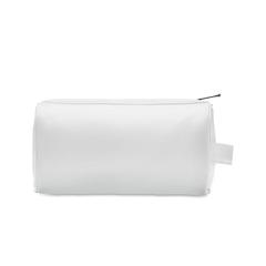 Vue Trousse de toilette en PU - Bai cosmetic de couleur blanc| Krokrodeal