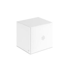 Vue Bougie parfumée carrée 50gr - Pila de couleur blanc| Krokrodeal