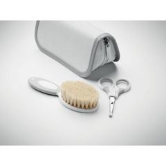 Vue Set de toilette pour bébé - Baby de couleur blanc| Krokrodeal