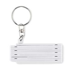 Vue Porte-clés règle 50cm - Fuster de couleur blanc| Krokrodeal