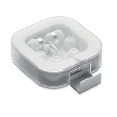 Vue Ecouteurs embouts en silicone - Musisoft c de couleur blanc| Krokrodeal