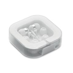 Vue Ecouteurs embouts en silicone - Musisoft c de couleur blanc| Krokrodeal