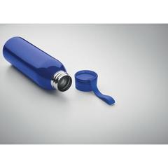 Vue Bouteille en acier inox 650ml - Bira de couleur bleu| Krokrodeal