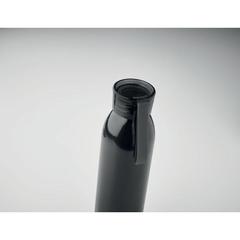 Vue Bouteille en acier inox 650ml - Bira de couleur noir| Krokrodeal