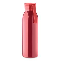 Vue Bouteille en acier inox 650ml - Bira de couleur rouge| Krokrodeal