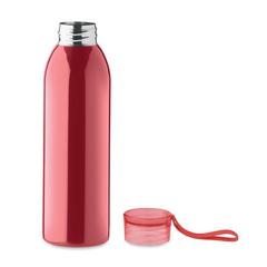 Vue Bouteille en acier inox 650ml - Bira de couleur rouge| Krokrodeal