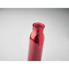 Vue Bouteille en acier inox 650ml - Bira de couleur rouge| Krokrodeal