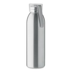 Vue Bouteille en acier inox 650ml - Bira de couleur gris| Krokrodeal