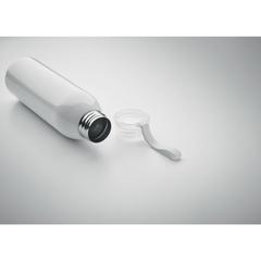 Vue Bouteille en acier inox 650ml - Bira de couleur gris| Krokrodeal