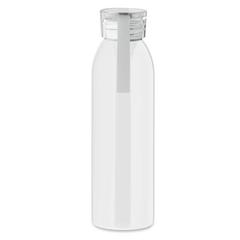 Vue Bouteille en acier inox 650ml - Bira de couleur blanc| Krokrodeal