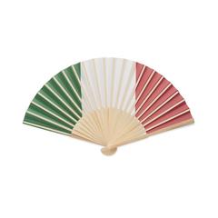 Vue Eventail à motif de drapeau - Funfan de couleur vert| Krokrodeal