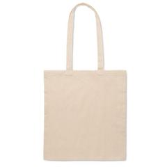 Vue Sac shopping en poly coton - Shoppi de couleur marron| Krokrodeal