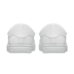 Vue Baskets en PU taille 46 - Blancos de couleur blanc| Krokrodeal