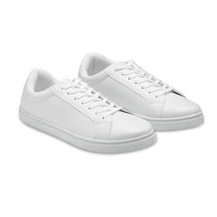 Vue Baskets en PU taille 47 - Blancos de couleur blanc| Krokrodeal