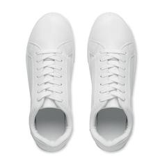 Vue Baskets en PU taille 47 - Blancos de couleur blanc| Krokrodeal