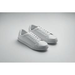 Vue Baskets en PU taille 47 - Blancos de couleur blanc| Krokrodeal