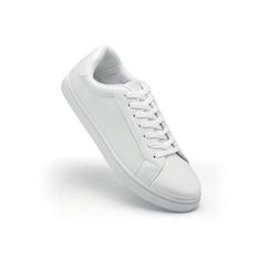 Vue Baskets en PU taille 47 - Blancos de couleur blanc| Krokrodeal