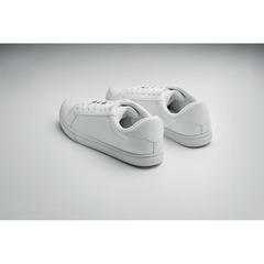 Vue Baskets en PU taille 47 - Blancos de couleur blanc| Krokrodeal