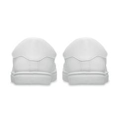 Vue Baskets en PU taille 47 - Blancos de couleur blanc| Krokrodeal