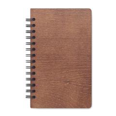 Vue Carnet A5 GROWBOOK™ - Savage de couleur marron| Krokrodeal