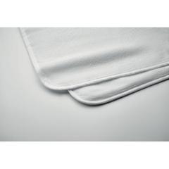 Vue Cape de bain en coton - Hugme de couleur blanc| Krokrodeal