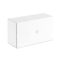 Vue Lunchbox en verre & liège - Canoa de couleur blanc| Krokrodeal