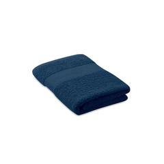 Vue Serviette de bain 50x30cm - Serry de couleur bleu| Krokrodeal