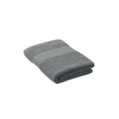 Vue Serviette de bain 50x30cm - Serry de couleur gris| Krokrodeal