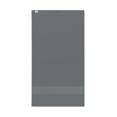 Vue Serviette de bain 50x30cm - Serry de couleur gris| Krokrodeal