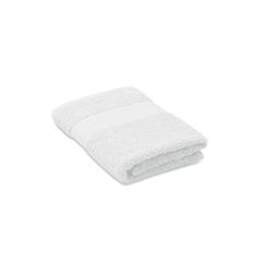 Vue Serviette de bain 50x30cm - Serry de couleur blanc| Krokrodeal