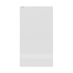 Vue Serviette de bain 50x30cm - Serry de couleur blanc| Krokrodeal