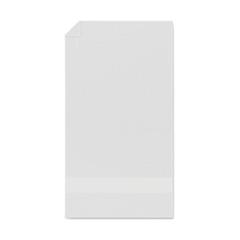 Vue Serviette de bain 50x30cm - Serry de couleur blanc| Krokrodeal