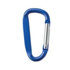 Vue Mousqueton en aluminium. - Gancho de couleur bleu| Krokrodeal